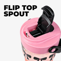 Cute Tritan Water Bottle with Straw & Handle - 800ml