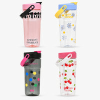 Cute Tritan Water Bottle with Straw & Handle - 800ml