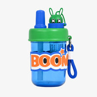 BOOM Cartoon Infuser Straw Bottle for Kids - 420ml