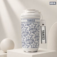 YANIS Premium Vacuum Insulated Tumbler with Lid - 600ml