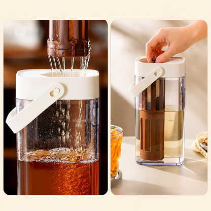 Premium Fridge Water Jug with Easy-Grip Handle & Infuser | 1000ml