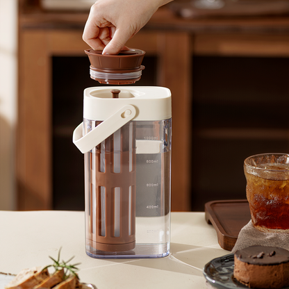 Premium Fridge Water Jug with Easy-Grip Handle & Infuser | 1000ml