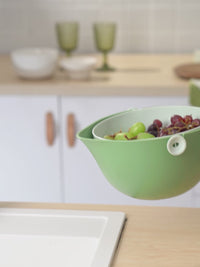 Multi-Purpose Kitchen Drain Basket & Strainer, 2L Colander (Blue)