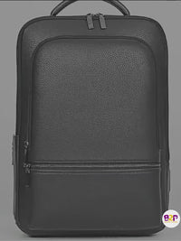 Smart, High-end Waterproof Leather Travel Backpack/Laptop Bag