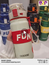 DODGE Premium Stainless Steel Insulated Water Bottle - 800ml