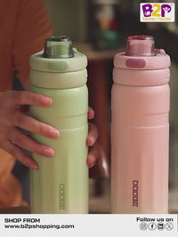 DODGE Premium Stainless Steel Insulated Sipper Water Bottle - 560ml
