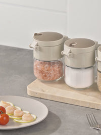 Airtight Seasoning Jar with Dual Pour Lid - 300ml