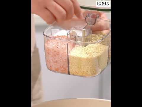 4-in-1 Seasoning / Masala Box / Spice Organizer