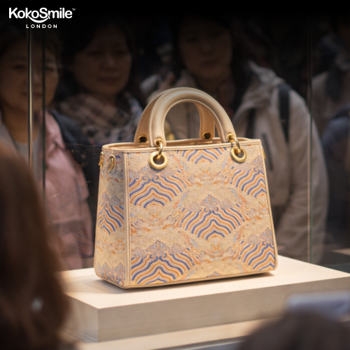 Luxe Hangzhou Silk Leather Tote Handbag for Women