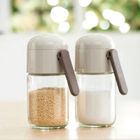 Moisture-proof Glass Salt Dispenser/Seasoning Shaker - 250ml