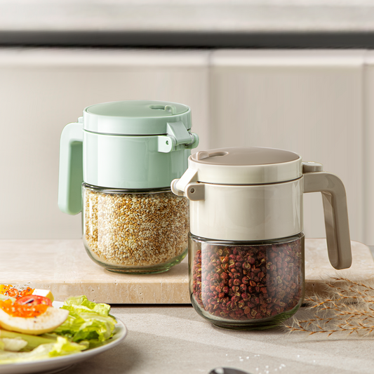 Seasoning Jar with Dual Pour Lid
