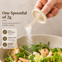 Premium Spice Jar with Integrated Spoon